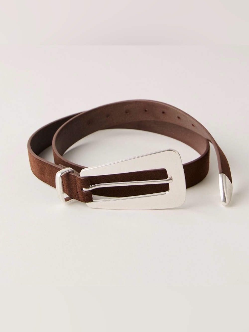 FREE PEOPLE Patcha Suede Belt
